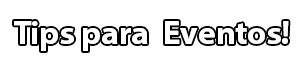 tips para eventos